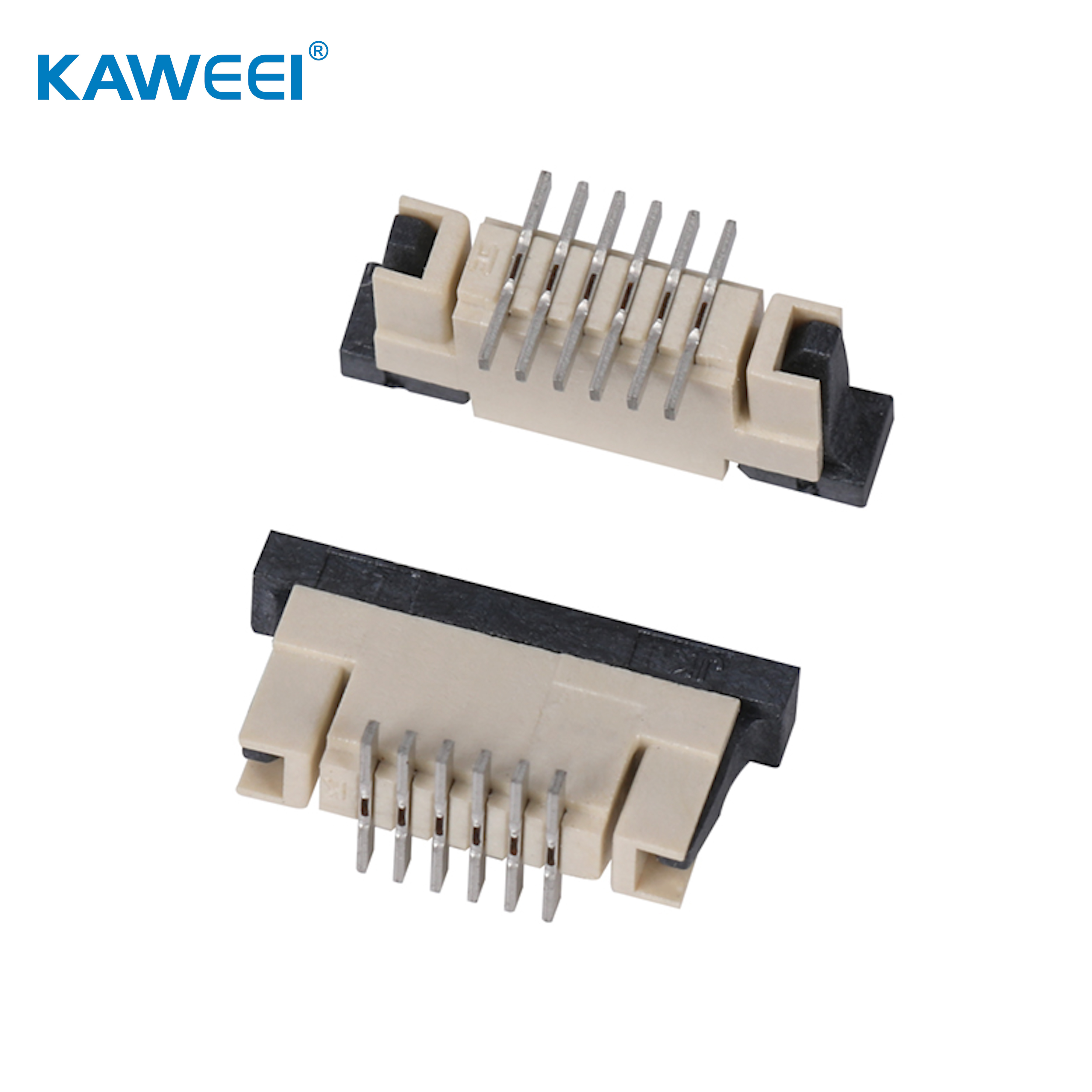 1.0mm pitch ffc/fpc zip vertical connector type SMT wire to board connector