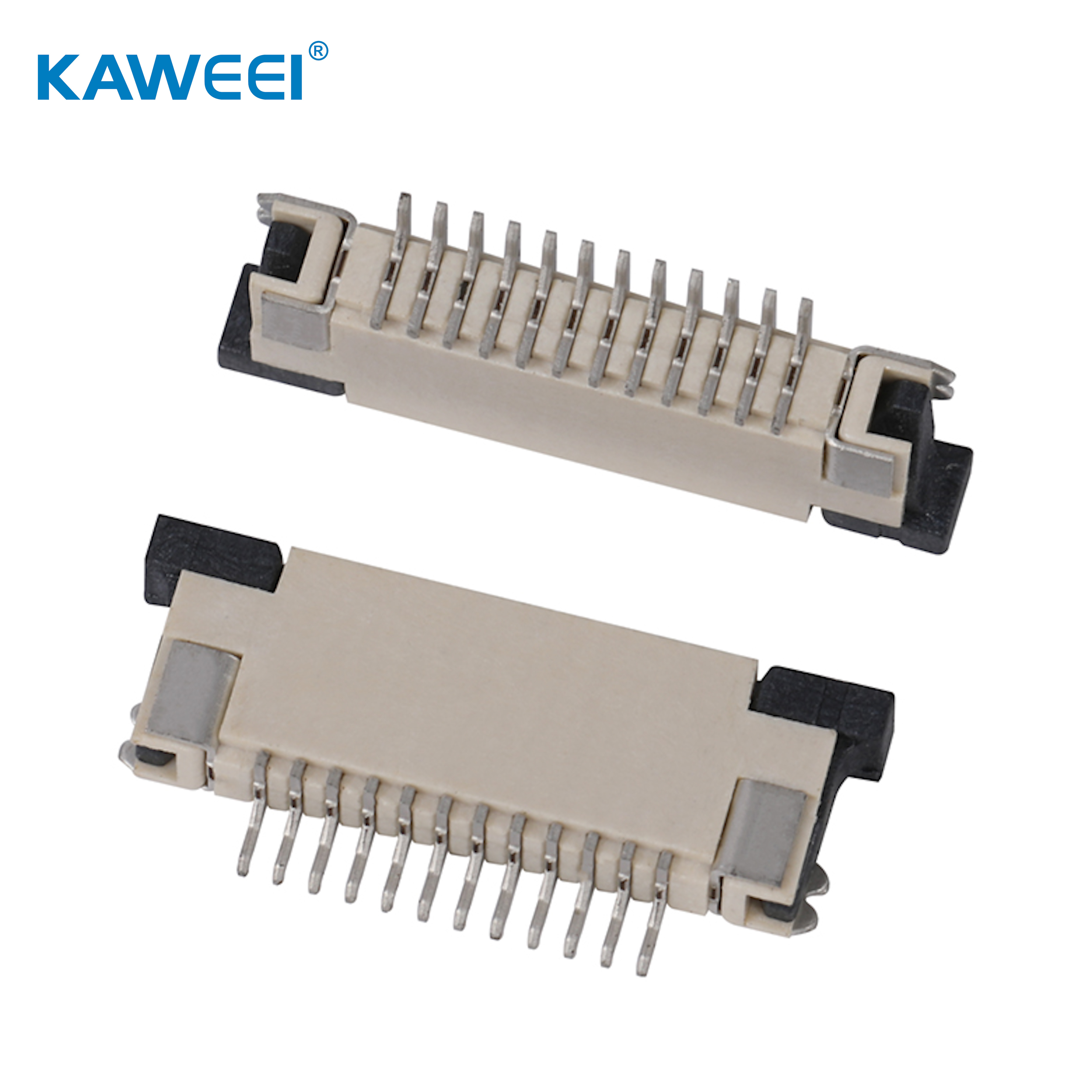 1,0 mm korak ffc/fpc potezni tip SMT konektor gornjeg kontakta žica na konektor ploče