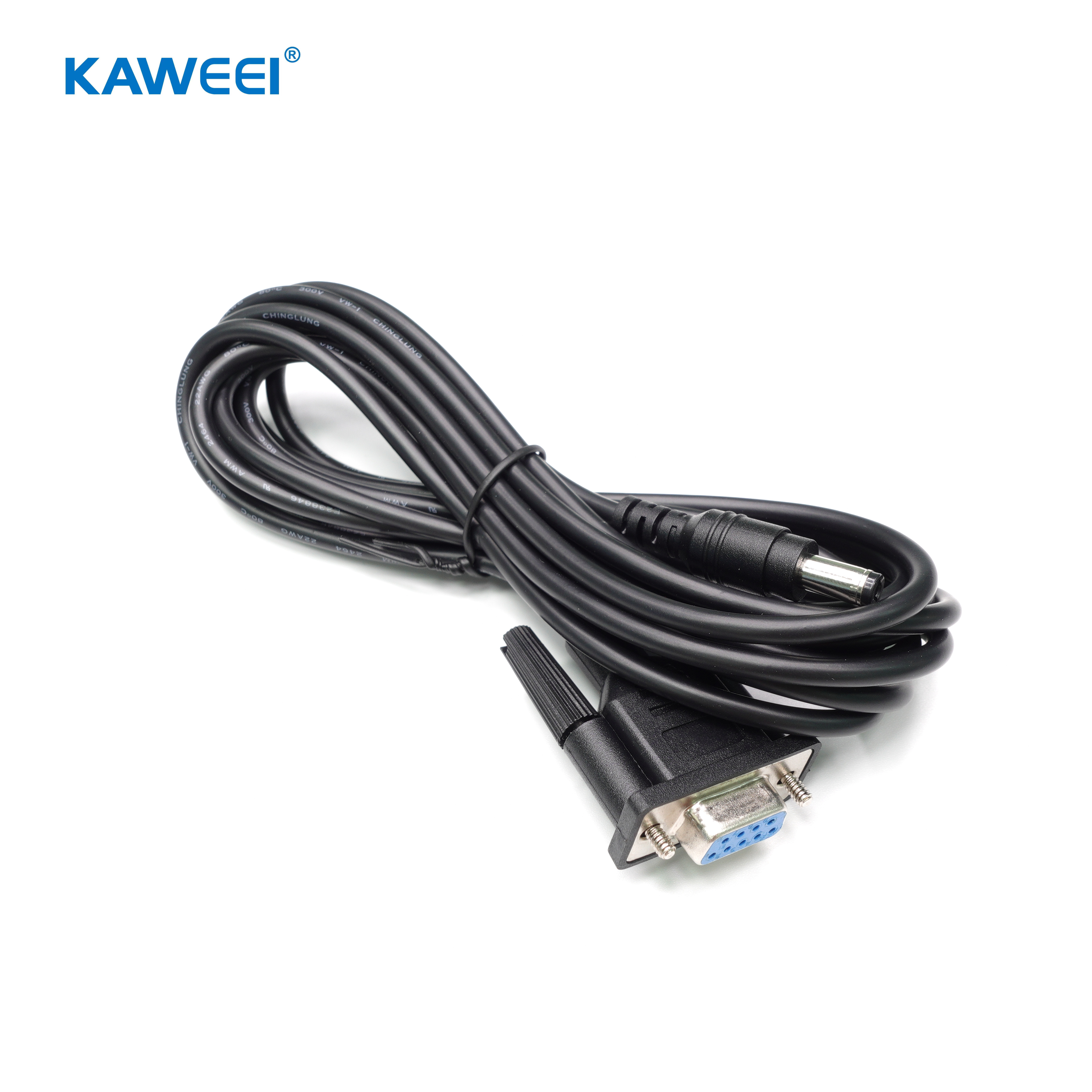 Kabel d-sub kabel daya DC 12V kabel cetak jantan ke betina 2,1 mm x 5,5 mm (1)