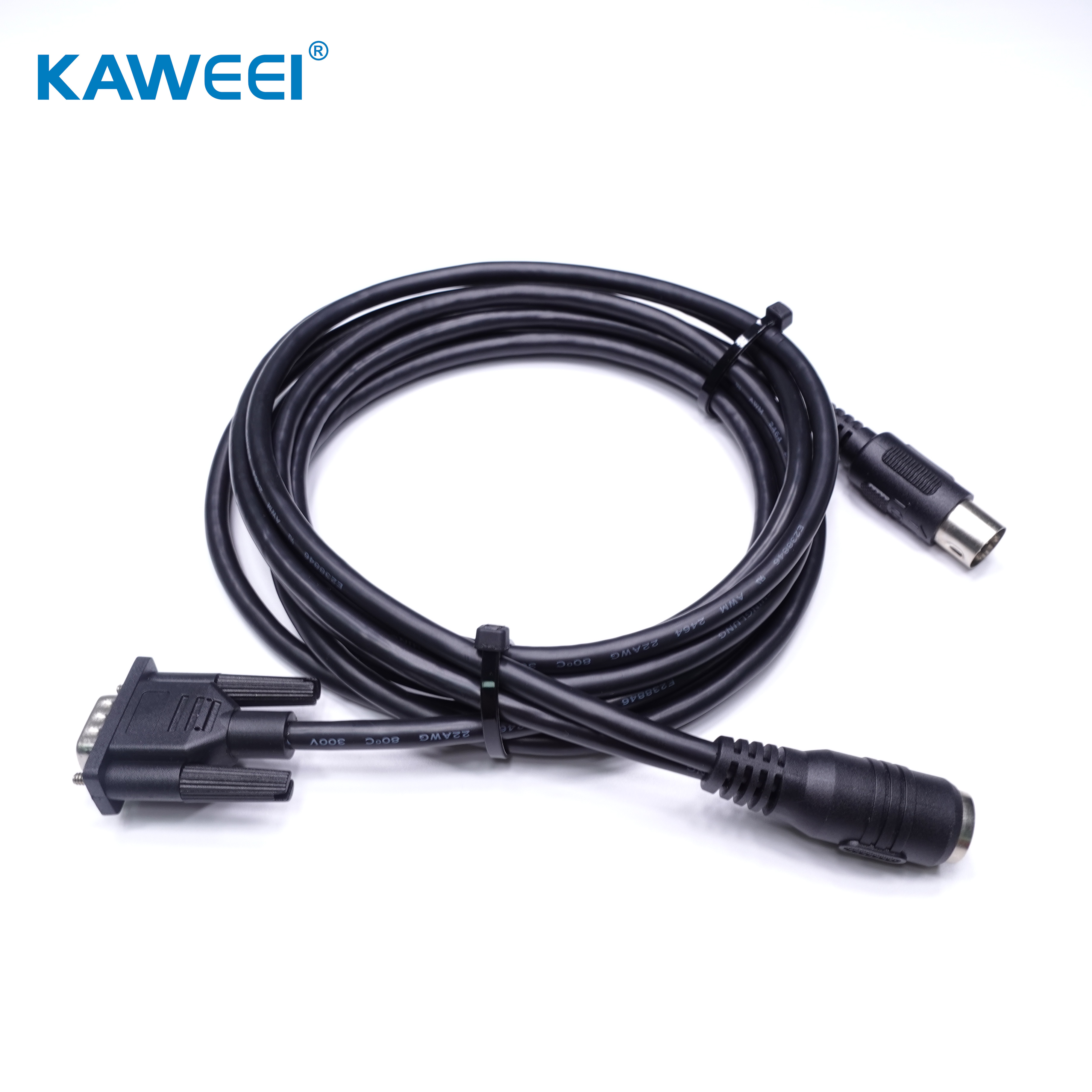 Kabel novog dizajna DB9P M do DIN8P M/F sklop kabela Sklop komunikacijskog kabela