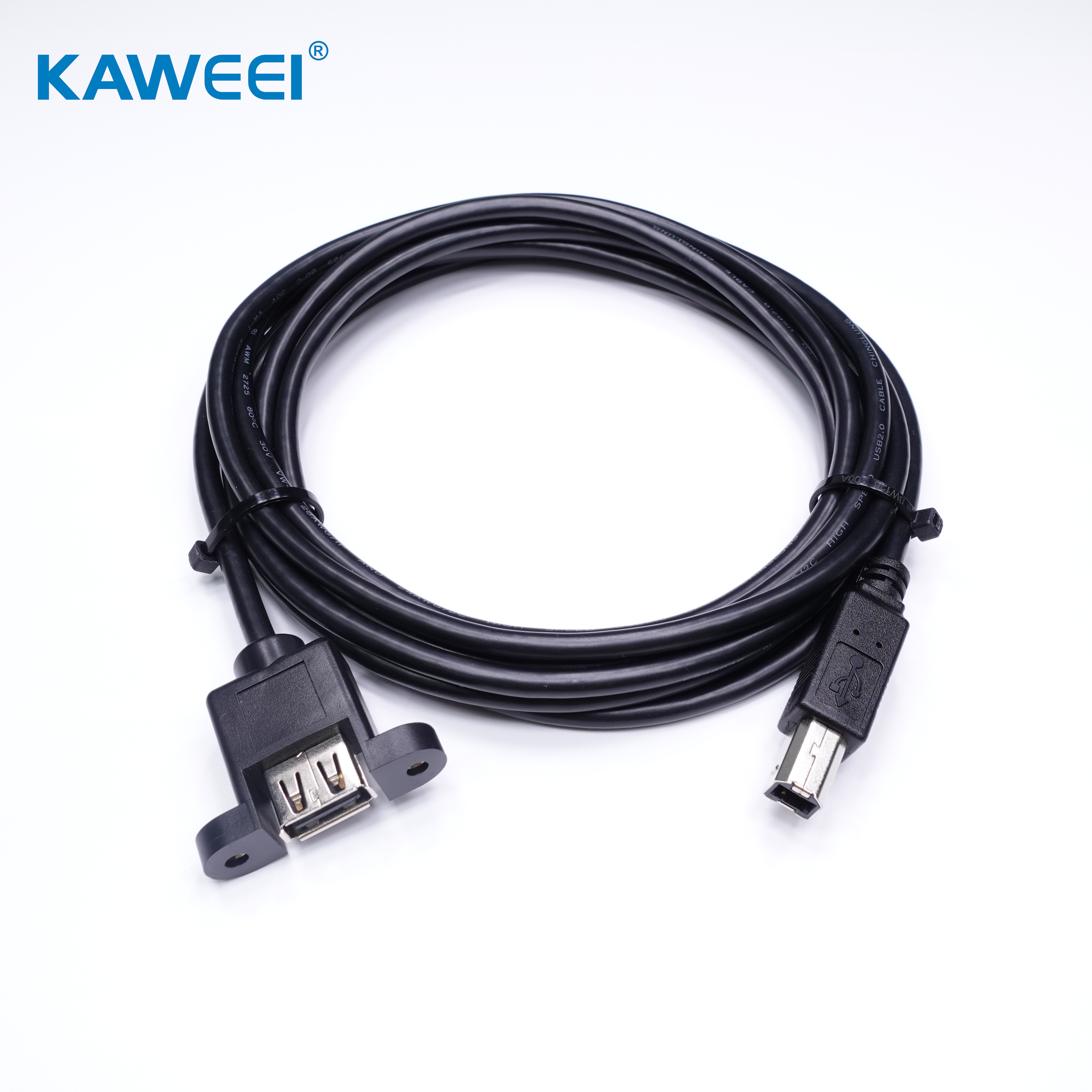 Kabel USB B Female to USB AM pro tiskárnu Komunikační kabel